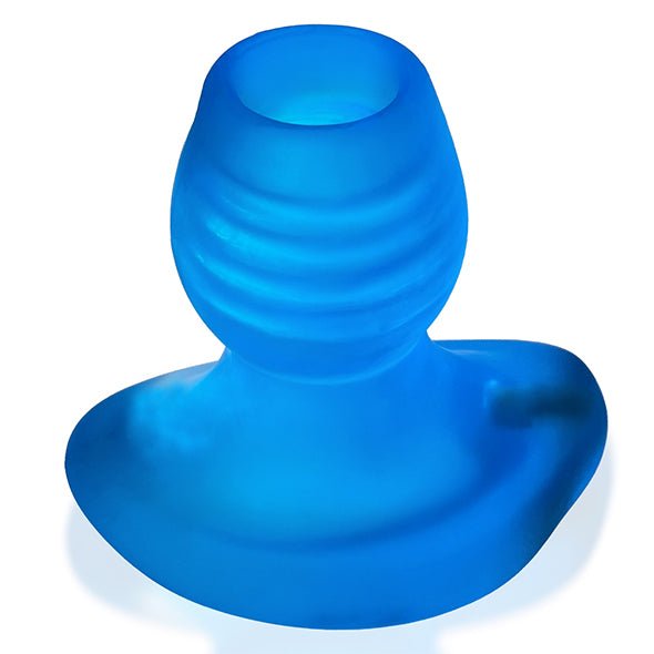 Oxballs Glowhole-2 Hollow Buttplug Blauw 15 Cm