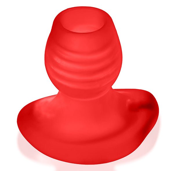 Oxballs Glowhole-2 Hollow Buttplug Rood 10 Cm
