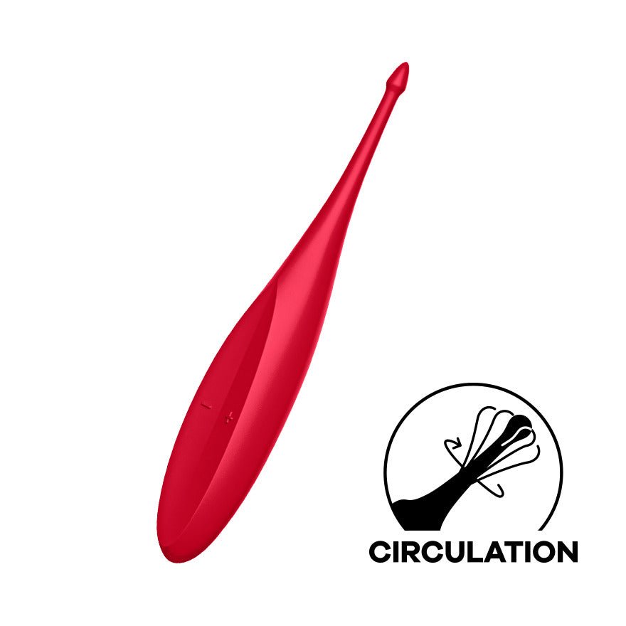 Satisfyer Twirling Fun Tip Clitoris Vibrator Wit