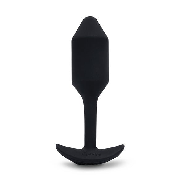 B-Vibe Vibrerende Snug Butt Plug Medium Zwart