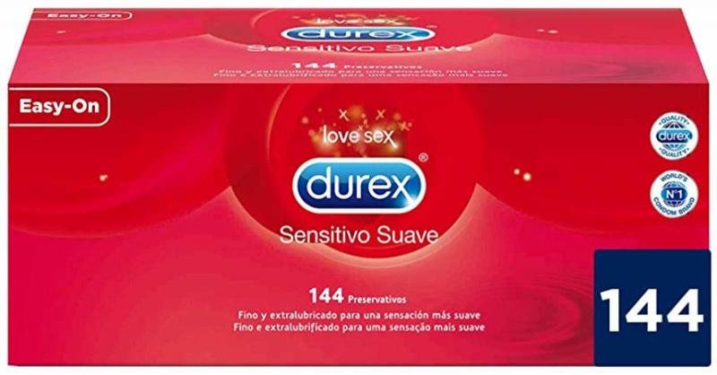 Durex Sensitivo Suave Condooms - 144 St.