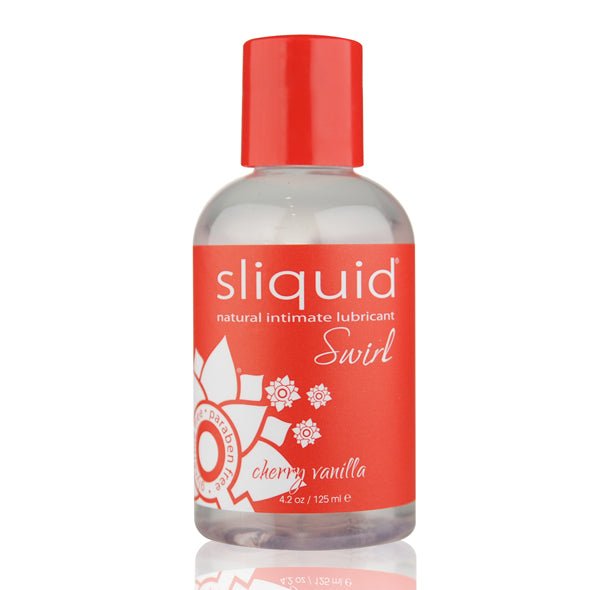 Sliquid Naturals Swirl Glijmiddel Waterbasis Eetbaar 125 ml Perzik