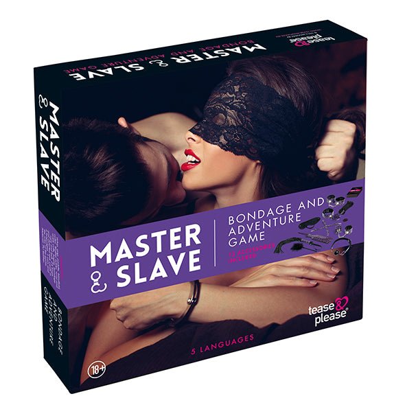 Tease&Please Master&Slave Bondage Spel Paars NL/FR