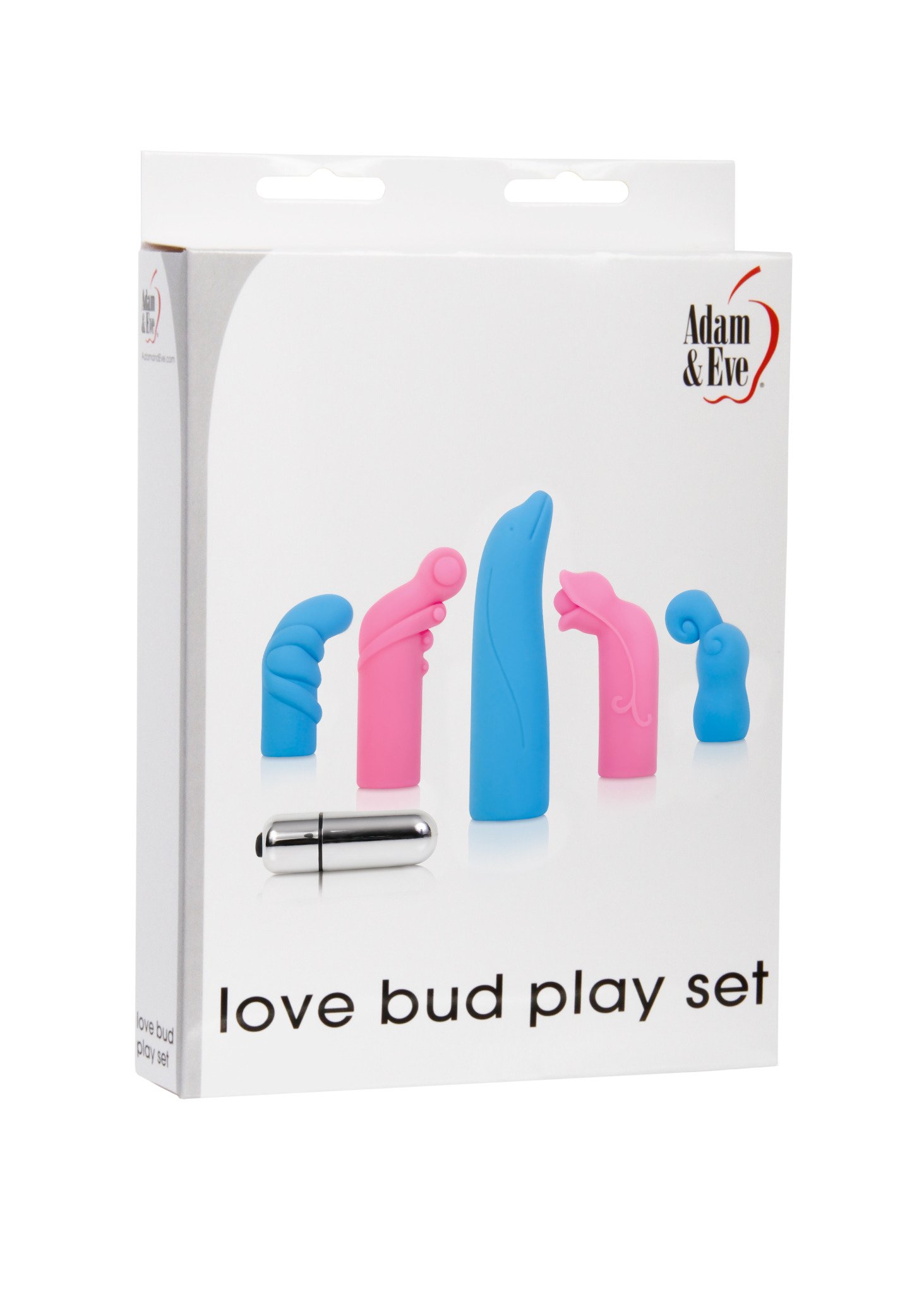Adam & Eve - Love Bud Play Set - Bullet vibrator met 5 sleeves
