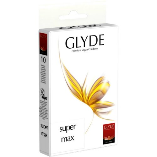 Glyde - Super Max - XXL vegan condooms - 10 stuks