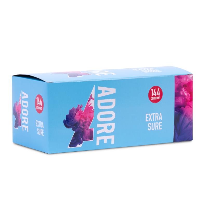 Adore Extra Sure condooms 144st