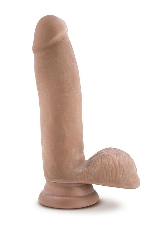 Au Naturel - Sensa Feel - Realistische dildo met ballen - 18 cm