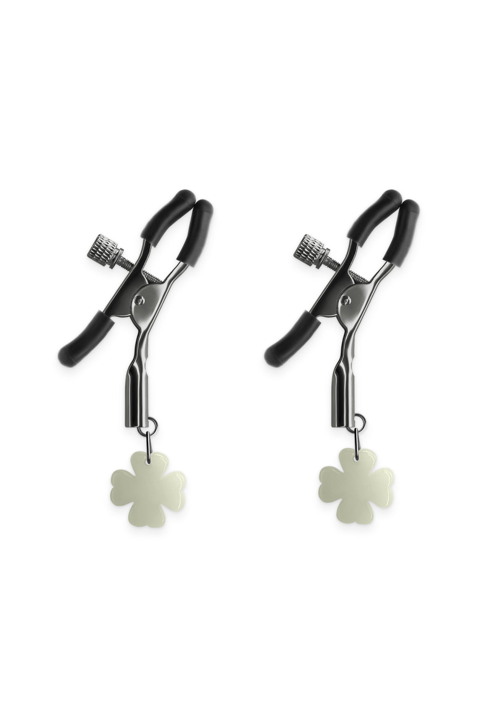 Bound - Tepelklemmen met glow-in-the-dark hanger klaviertje vier
