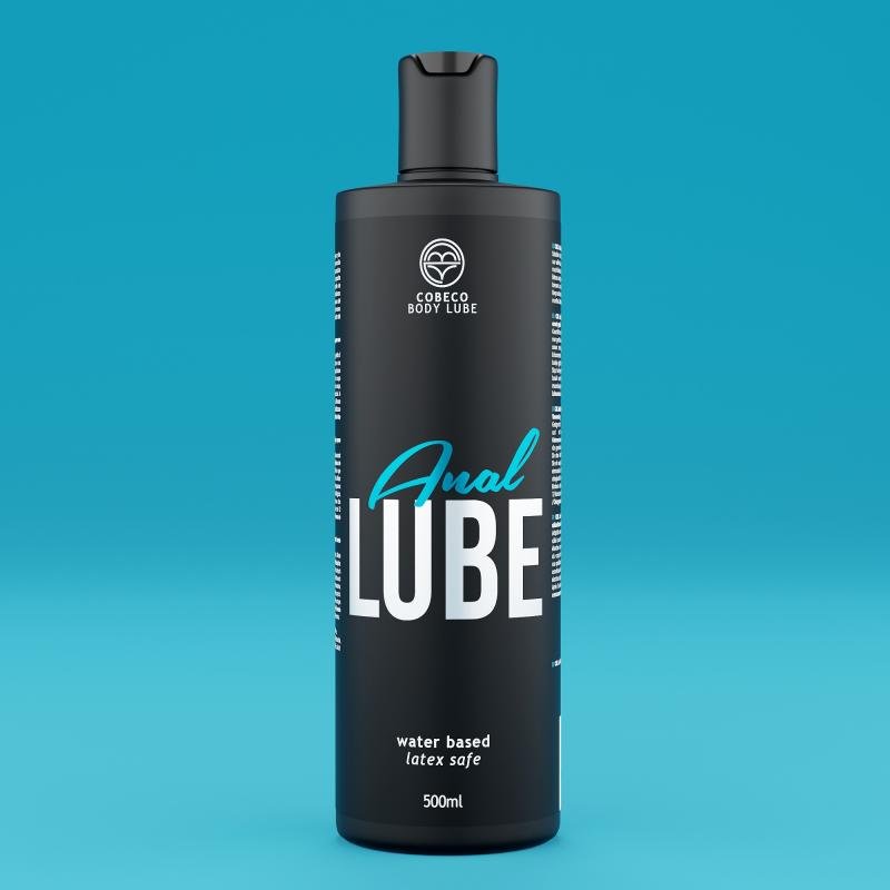 Cobeco Anaal Glijmiddel op waterbasis - 500ml