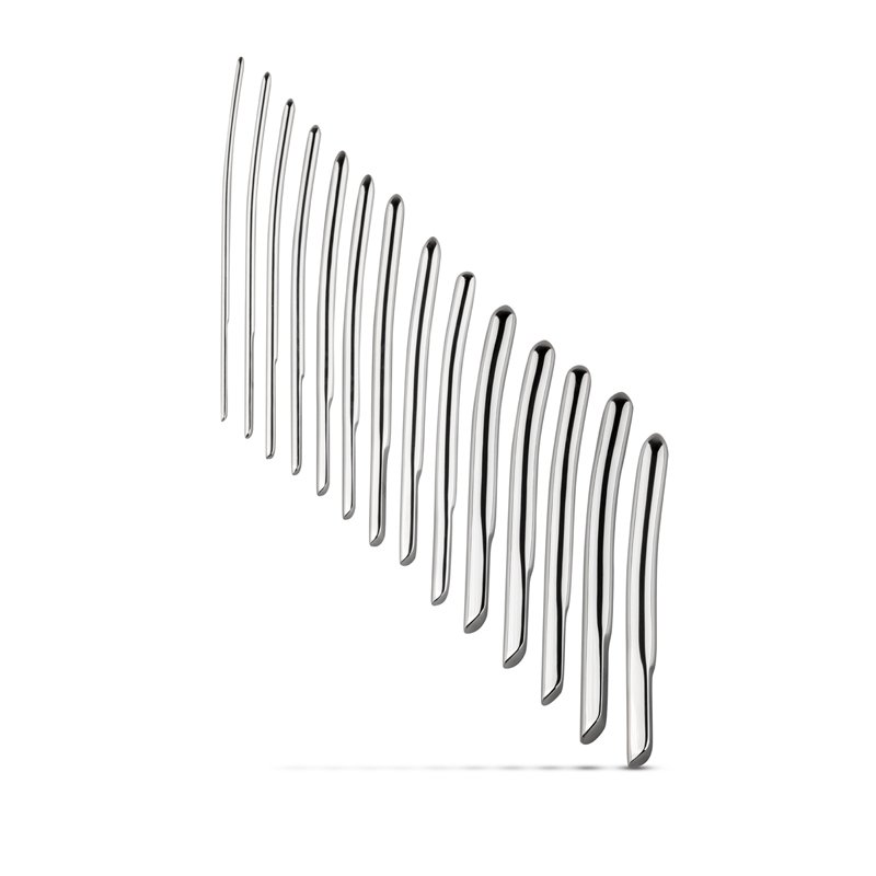 Dilator Set Met Plat Handvat 14 Stuks - 4 mm - 17 mm