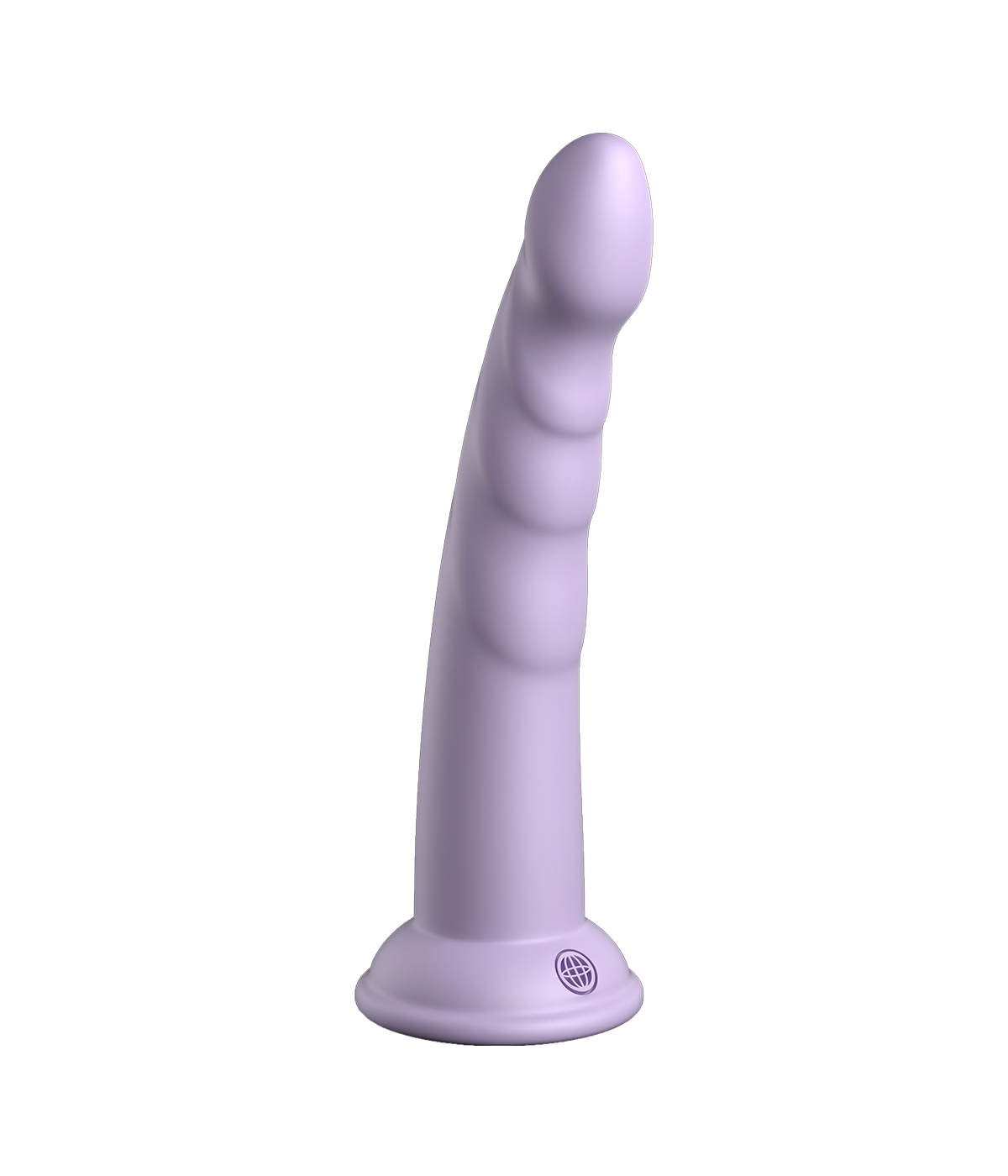 Dillio - Slim Seven - Platinum silicone dildo - 19,7 cm