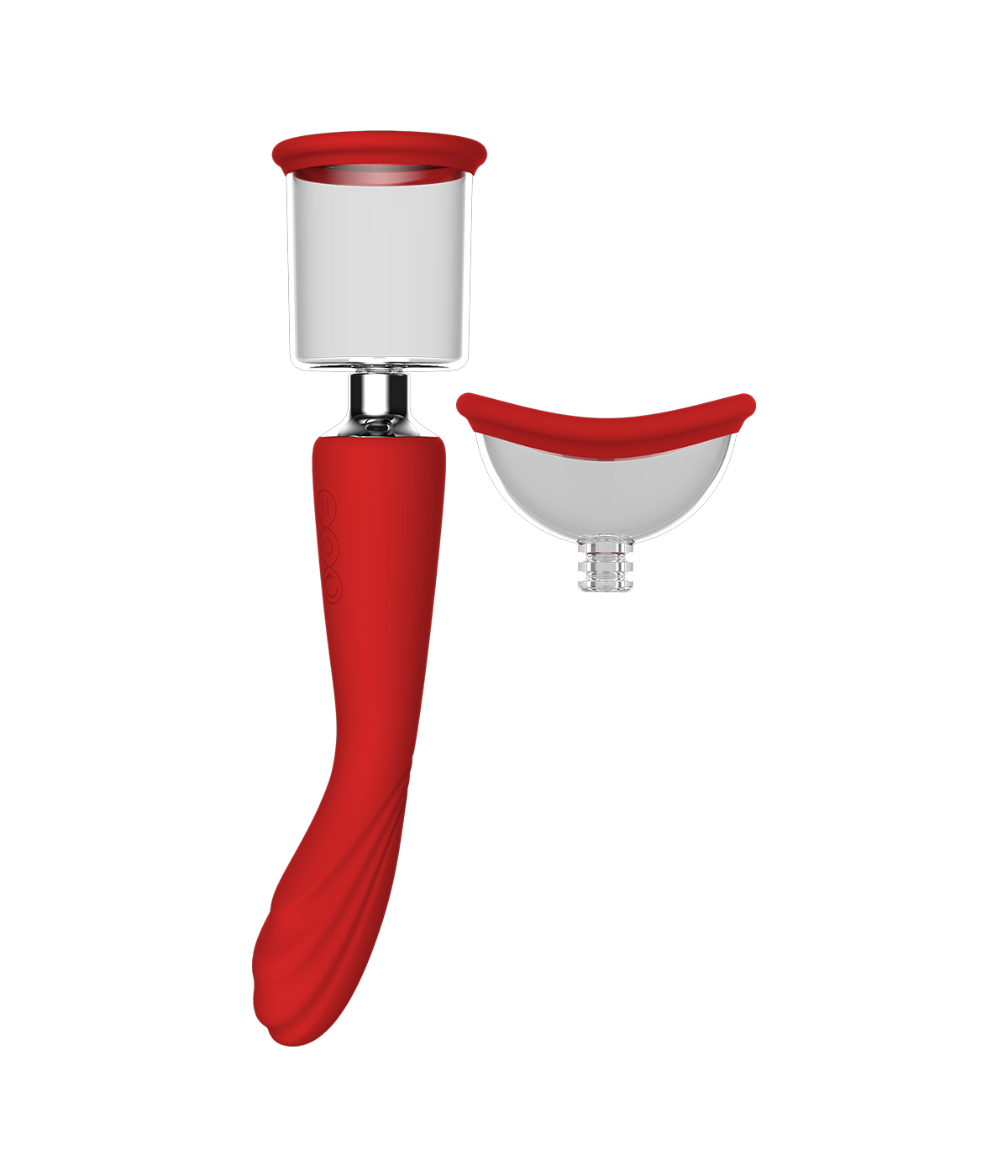 Dream Toys - Red Revolution - Georgia - G-spot vibrator met vacuümpomp