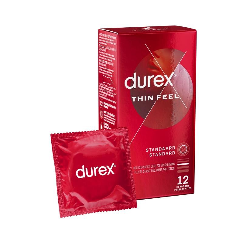 Durex Thin Feel Condooms - 12 st.