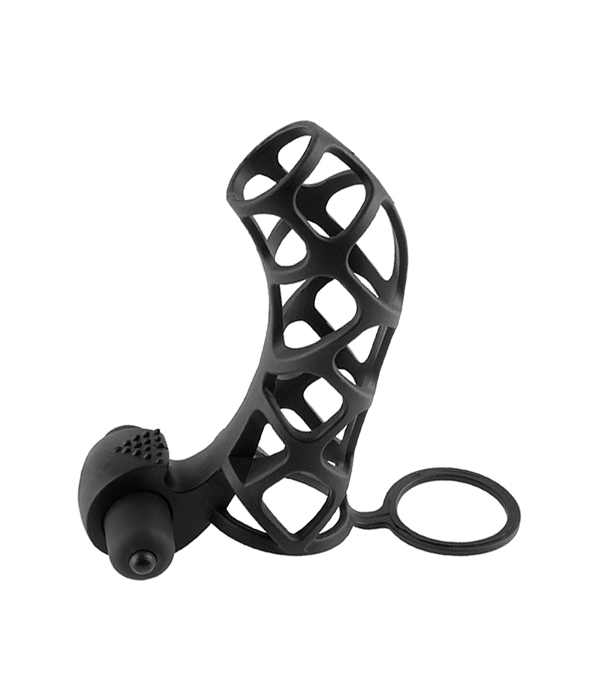 Fantasy X-tensions - Extreme Silicone Power Cage - Vibrerende penissleeve