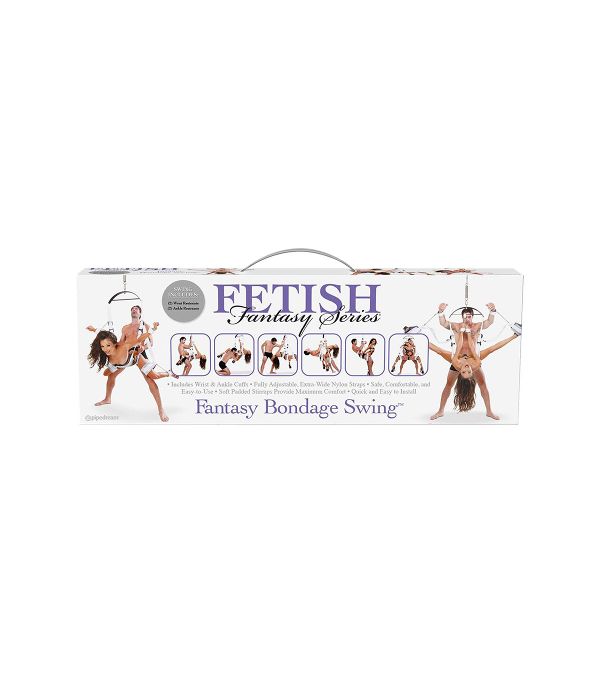 Fetish Fantasy Series - Fantasy Bondage Swing - Seksschommel - Wit