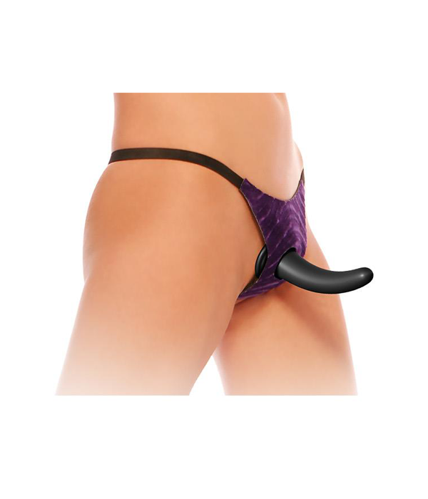 Fetish Fantasy Series - Vibrating Strap-On For Him - Vibrerende voorbinddildo - 13 cm