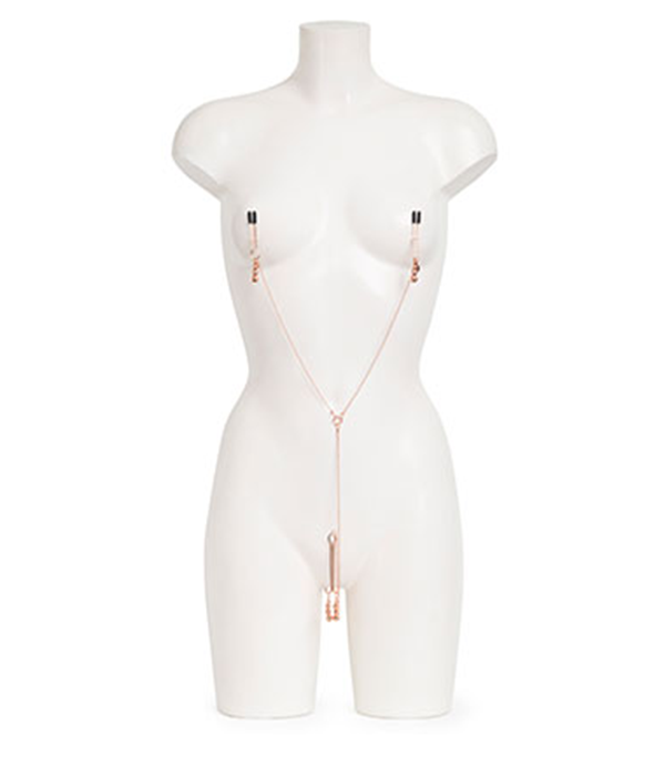 Fifty Shades of Grey - All Sensations - Tepelklemmen met clitorisklem