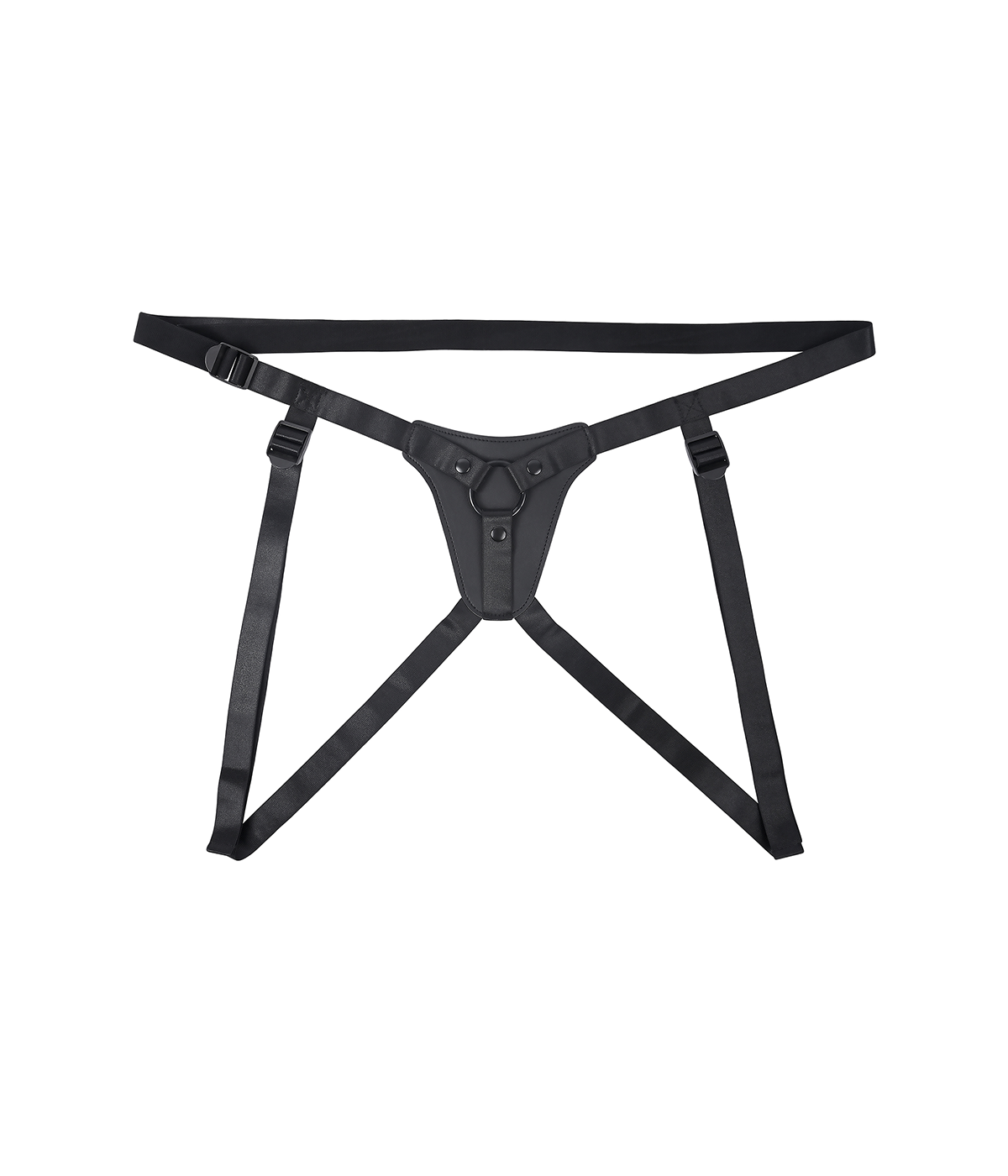 Gender X - Pleasure Harness - Strapon harnas met vibrerende vingerring
