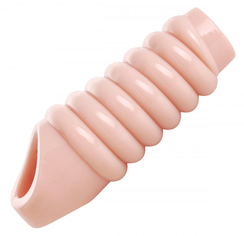 Geribbelde penissleeve