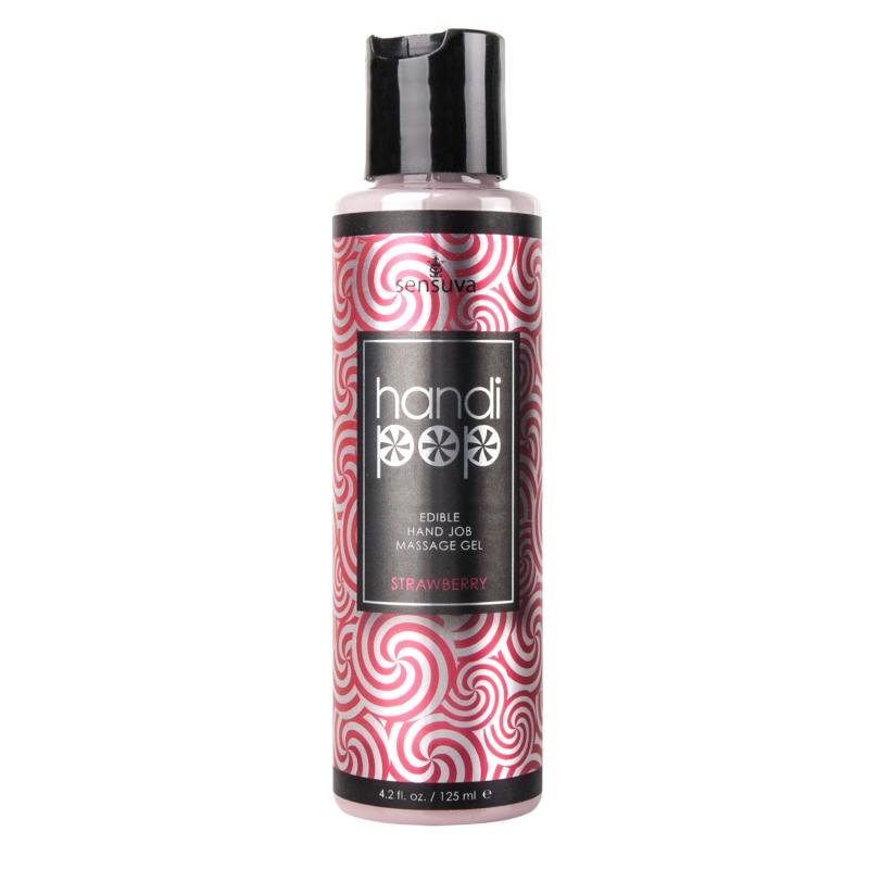Handipop Hand Job Massage Gel - Strawberry
