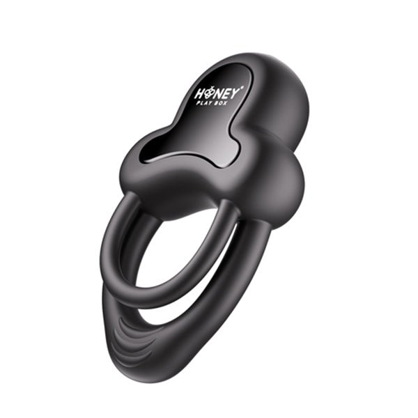 HoneyPlayBox Anello Vibrerende Cockring Met App Zwart