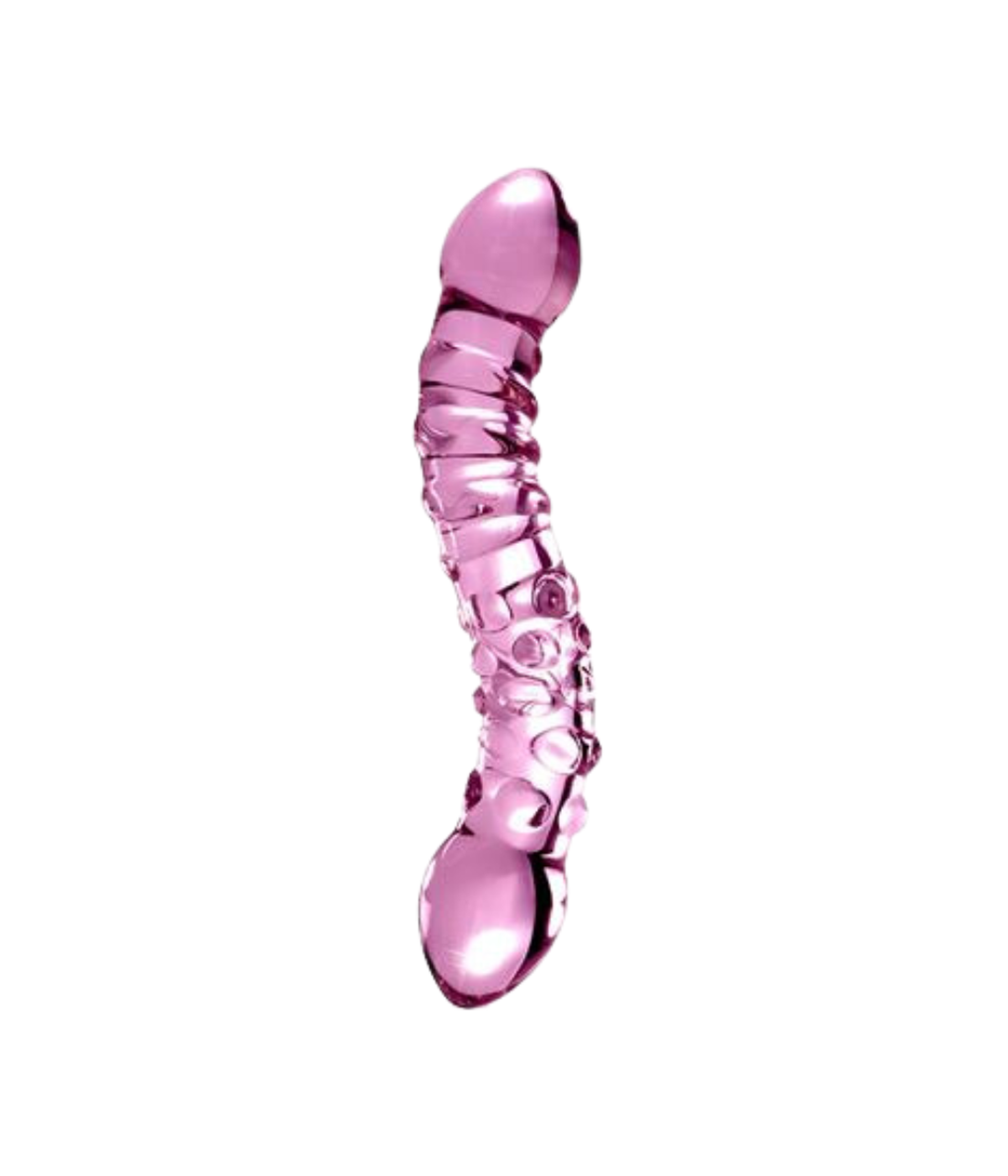 Icicles - No. 55 - Glazen dubbele dildo