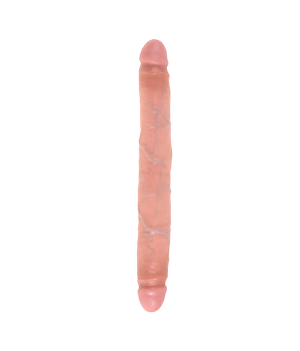 King Cock - Dunne dubbele dildo - 31 cm