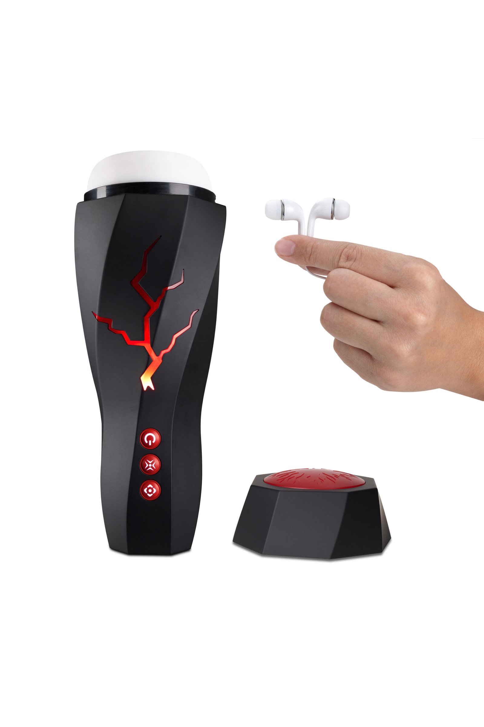 M for men - Storm - Vibrerende masturbator met geluid