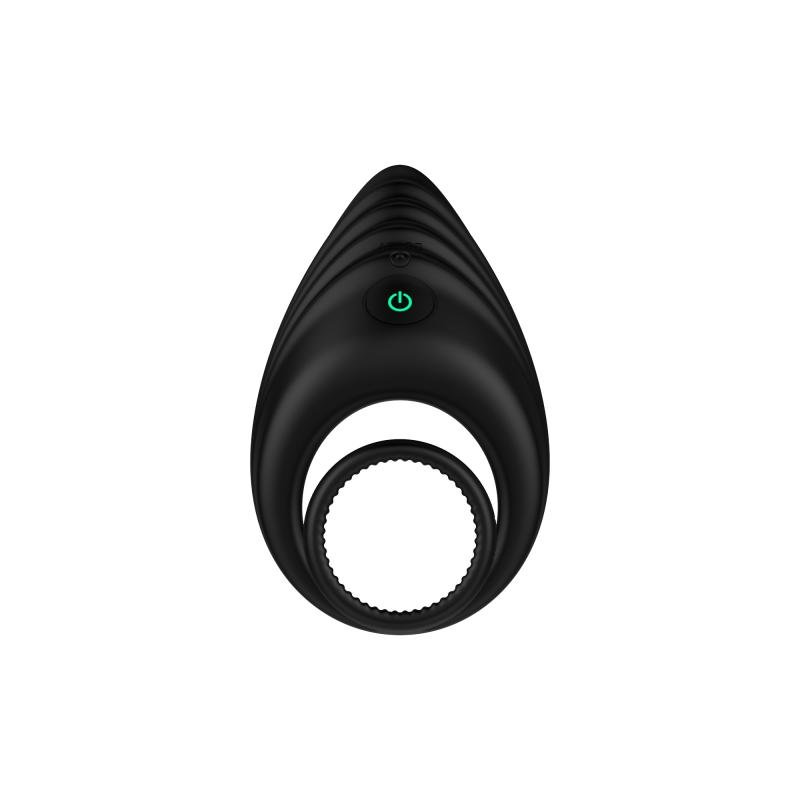 Nexus - Vibrerende Cockring Met Dubbele Stimulatie