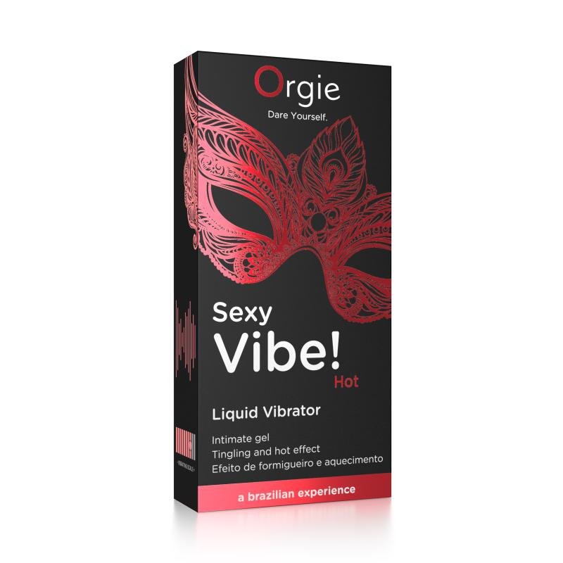 Orgie - Sexy Vibe! Hot Liquid VibratorÂ 15 ml