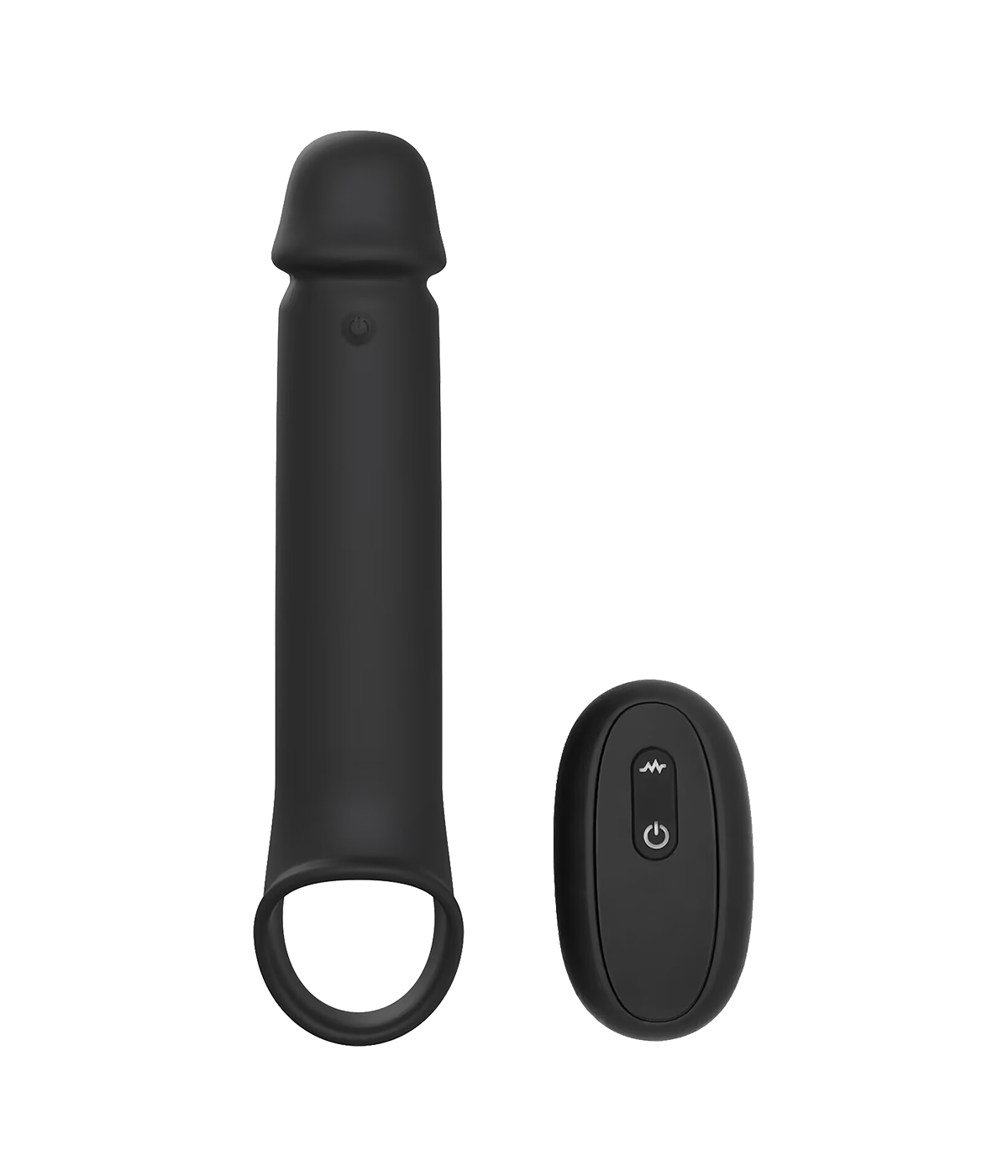 Ramrod - Vibrerende penisverlenger met afstandsbediening - 24 cm