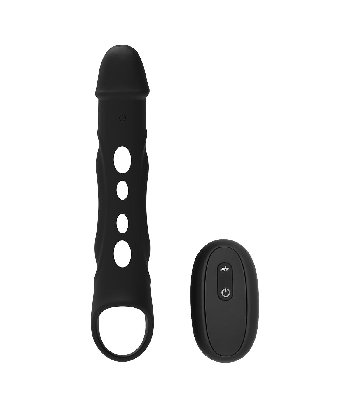 Ramrod - Vibrerende penisverlenger met afstandsbediening - 26 cm