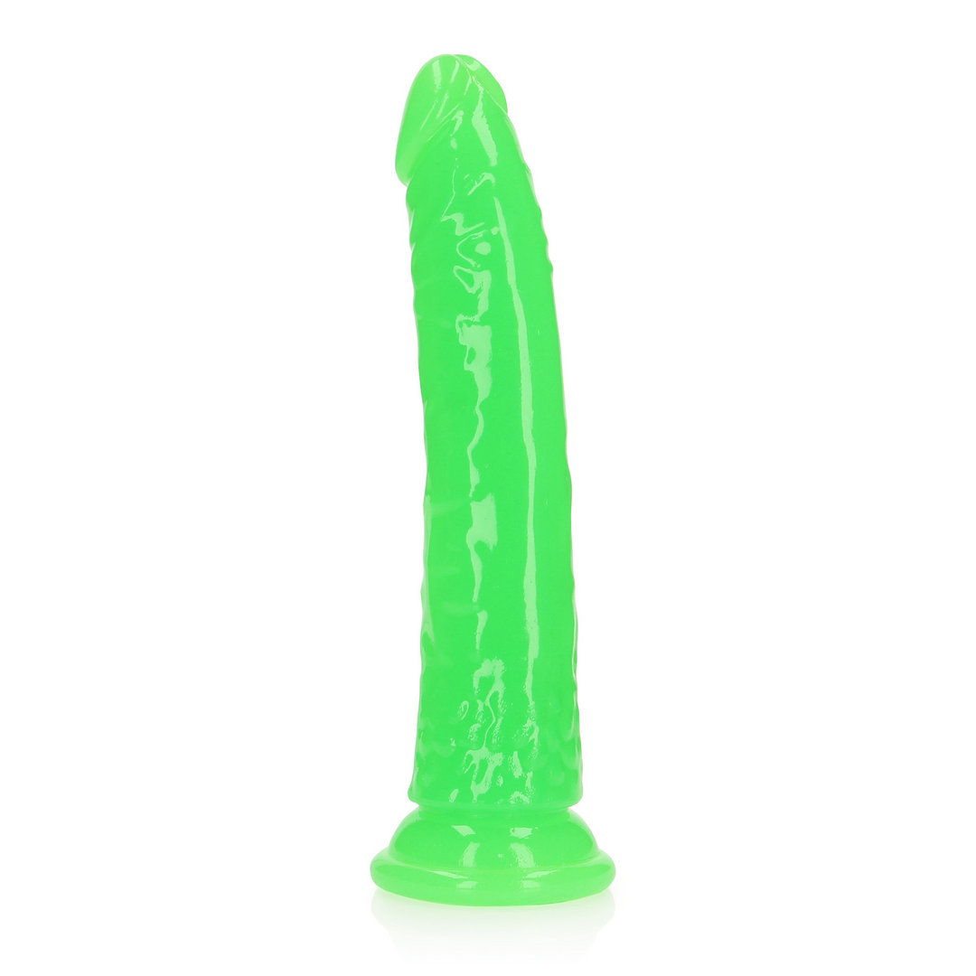 RealRock Realistische Dildo Glow In The Dark 20 Cm Roos