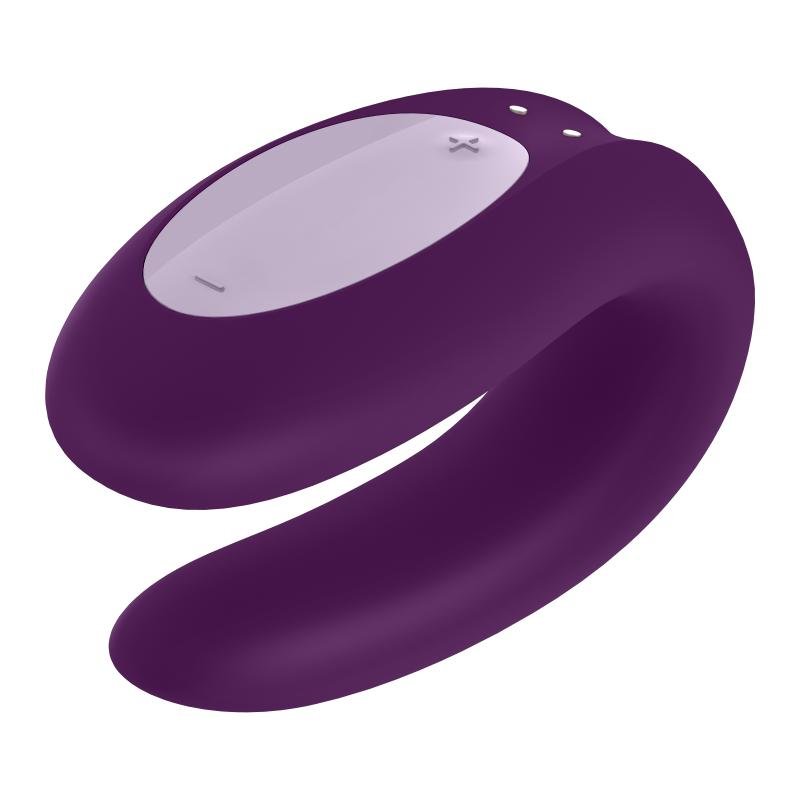 Satisfyer Double Joy Koppel Vibrator- Paars