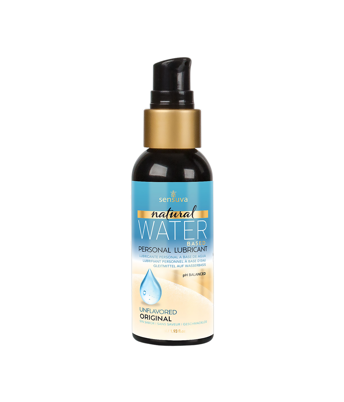 Sensuva - Natural Waterbased - Original - Glijmiddel op waterbasis