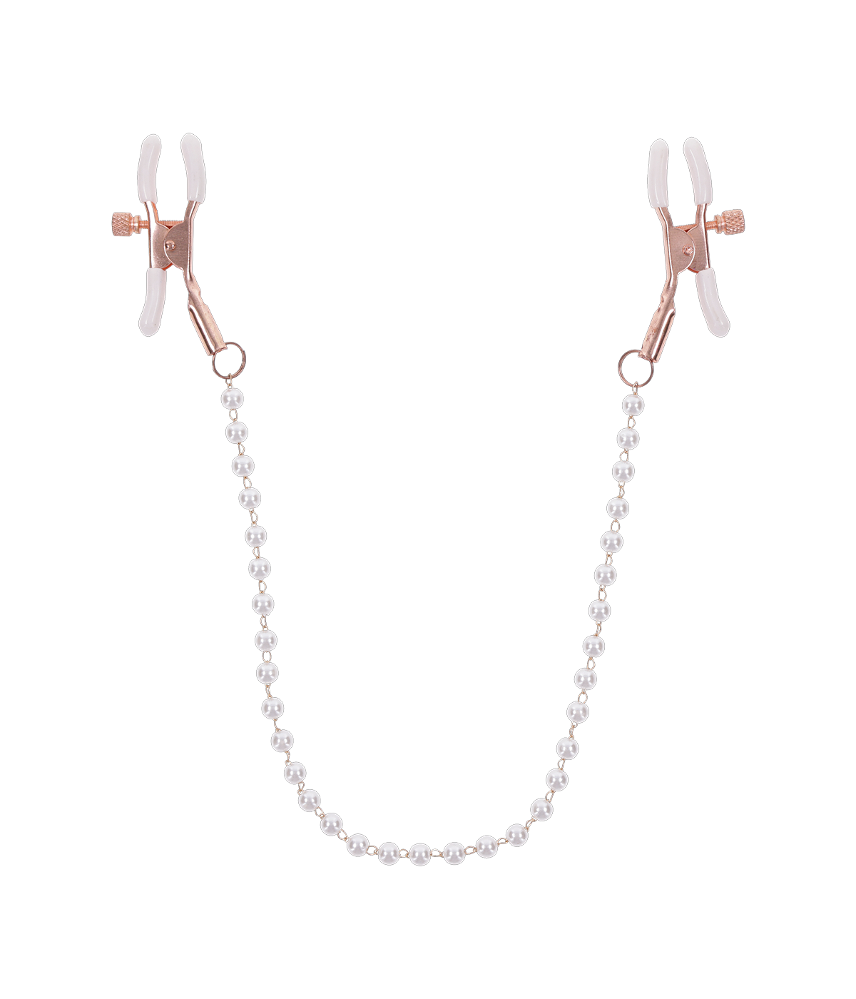 Sex and Mischief - Peaches 'N Creame - Tepelklemmen met ketting