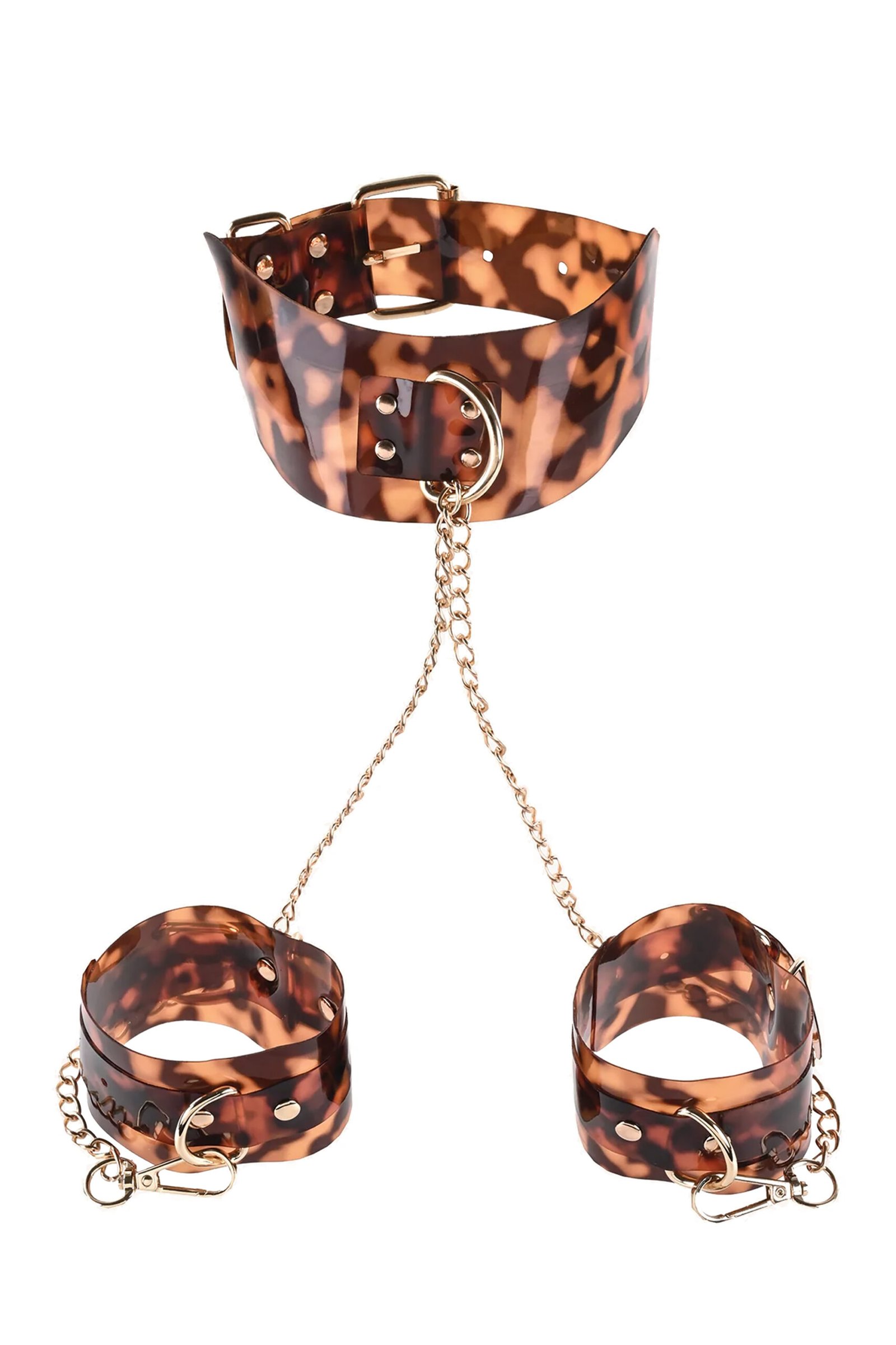 Sincerely - Amber - Halsband met handboeien