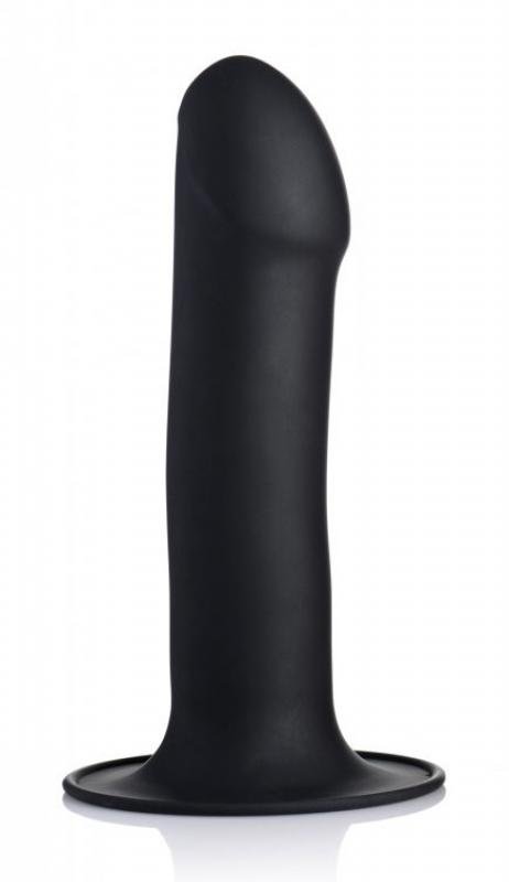 Squeeze-It Phallic Dildo - Zwart