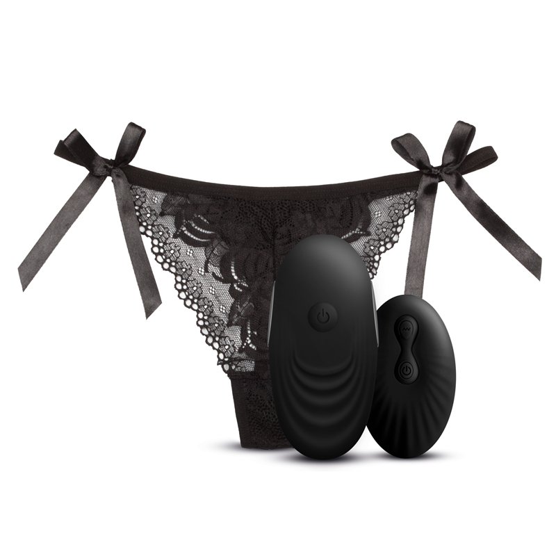 Sway Vibes No. 3 - Zwart - Vibratorslip met remote