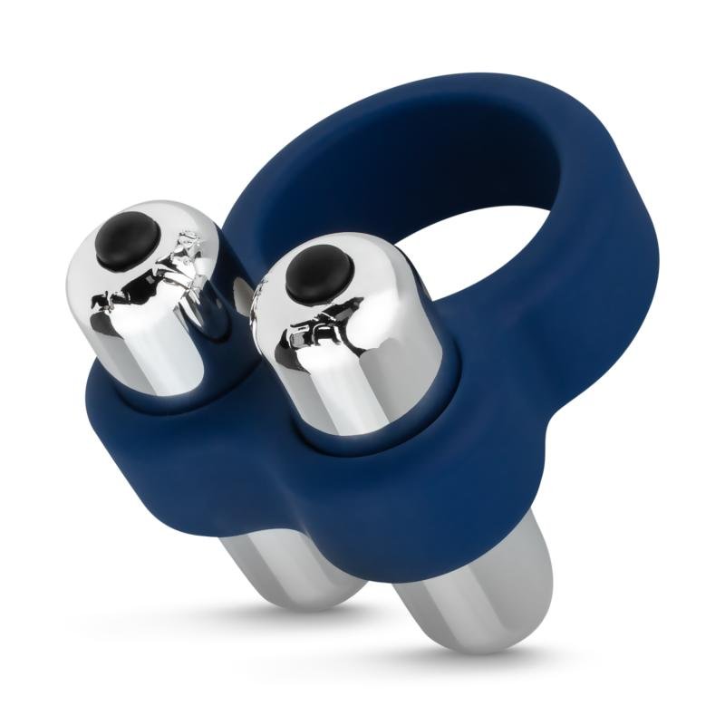 Vibrerende Cockring - Blauw