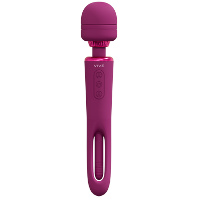 Vive Kiku Wand Vibrator 25 Cm Paars