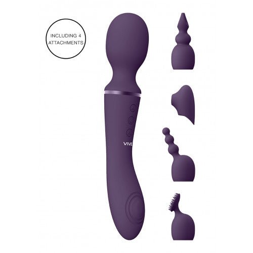 Vive Nami Magic Wand Massager 21,8 Cm Zwart