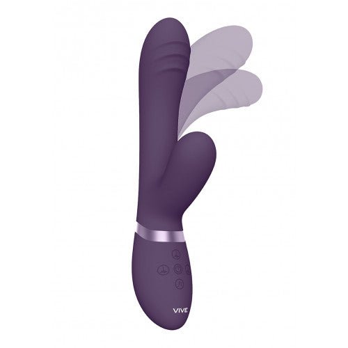 Vive Tani Flexible Clitoris&G-Spot Vibrator 21,5 Cm Roos