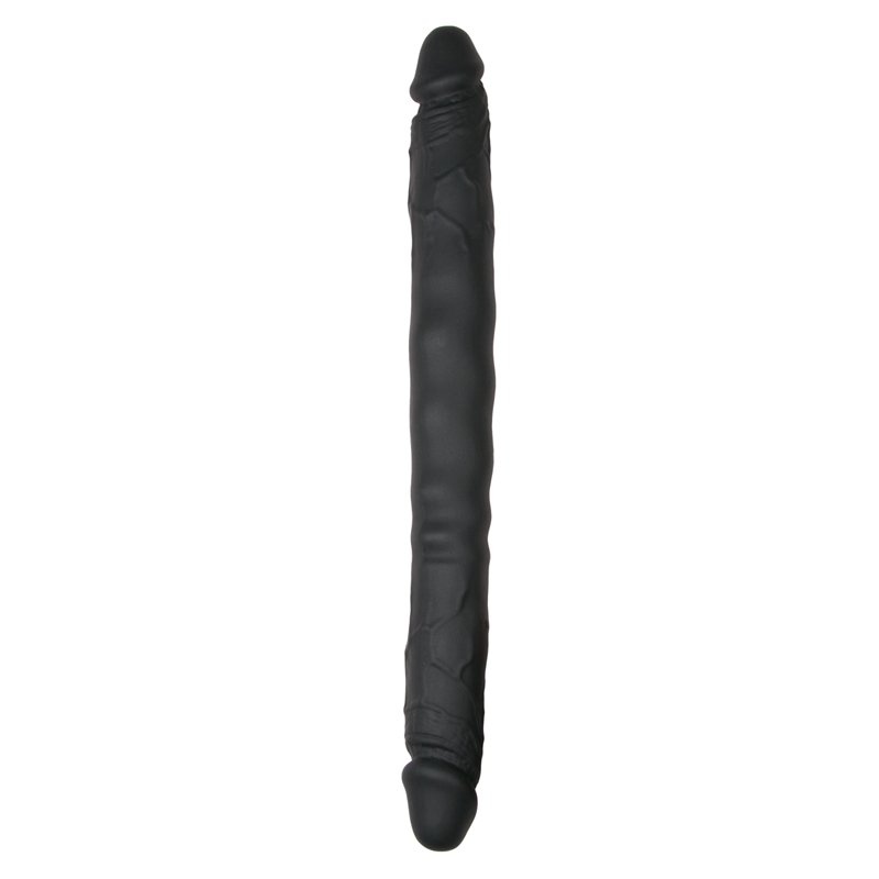 Zwarte dubbele dildo