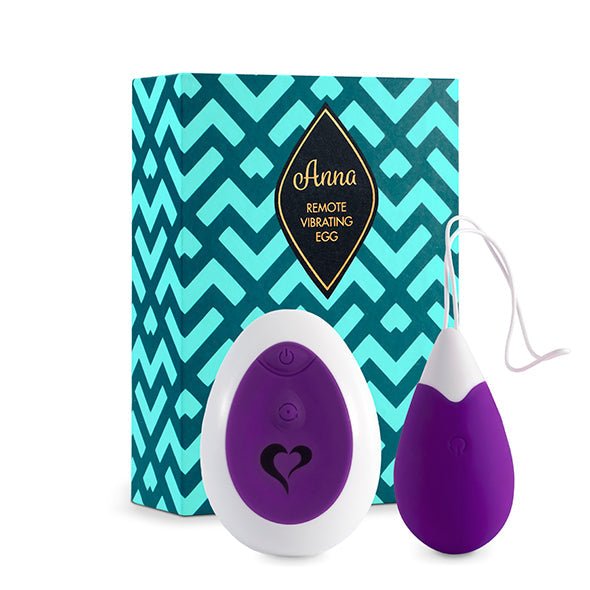FeelzToys Anna Vibrerend Eitje Met Afstandsbediening Roos