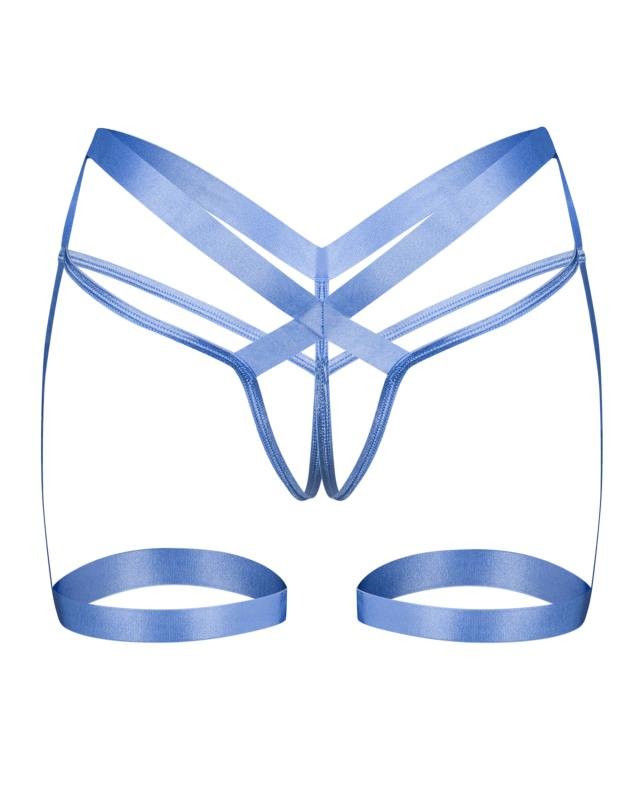 Obsessive - Freedom Shaderi Harnas String - Blauw