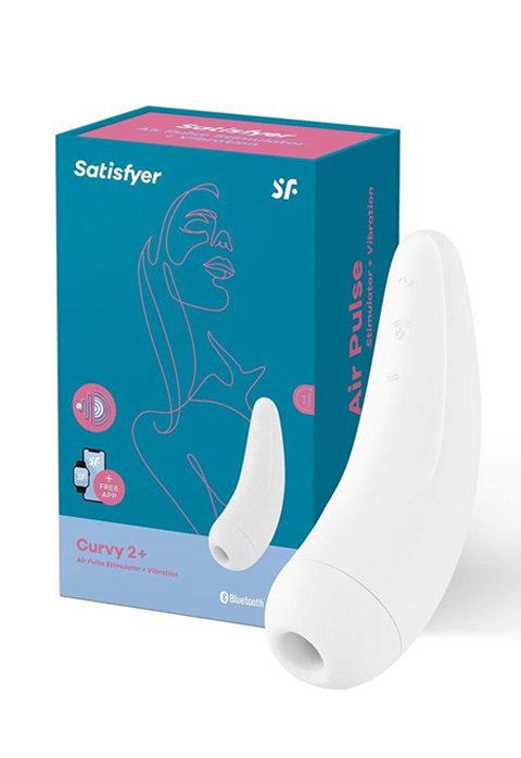 Satisfyer - Curvy 2+ - Luchtdrukvibrator