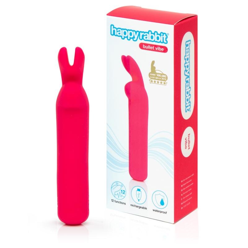 Happy Rabbit - Bullet Vibrator - Oplaadbaar & Roze