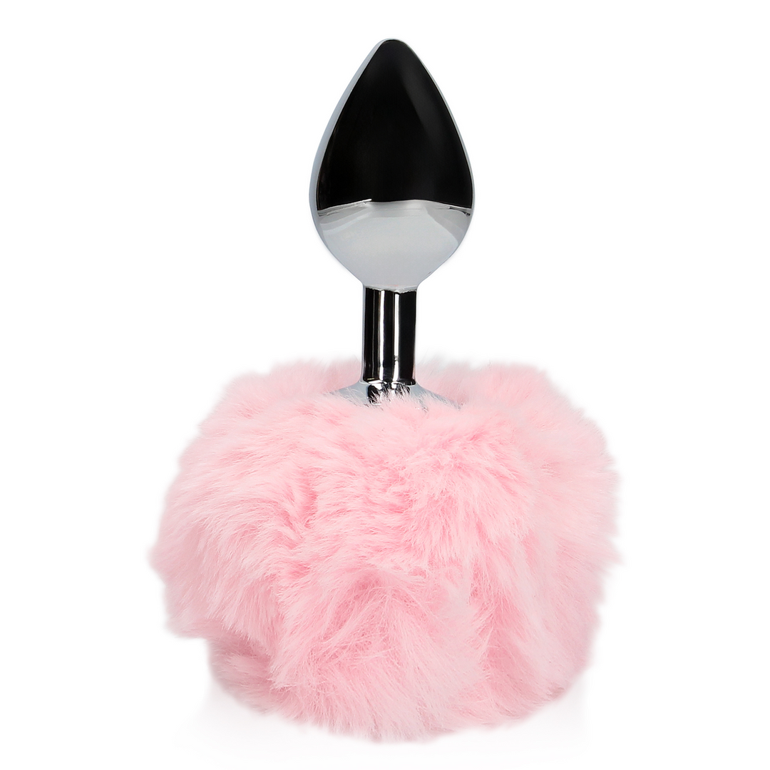 Ouch! Bunny Tail Met Metalen Buttplug