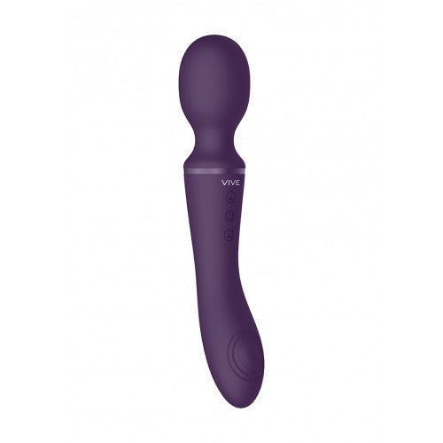 Vive Enora Dubbelzijdige Wand Massager 22 Cm Zwart